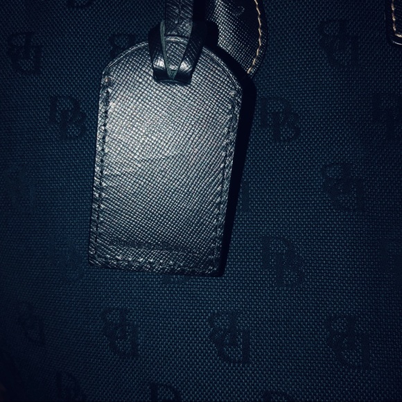 Dooney & Bourke Navy & Black Cindy Tote - Picture 3 of 8